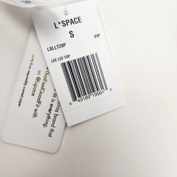 L*Space Lee Lee Bikini Top in Snake Print Size Small NWT - Picture 3 of 4